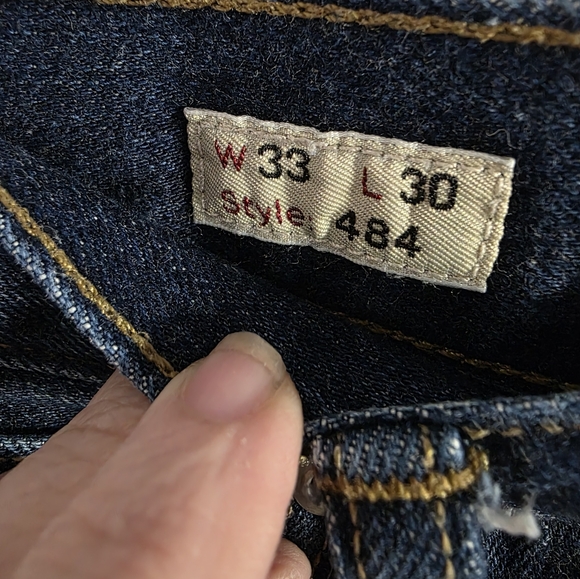 Men's J.Crew Straight Leg Denim‎ Jeans Size 33x30 - Picture 3 of 4